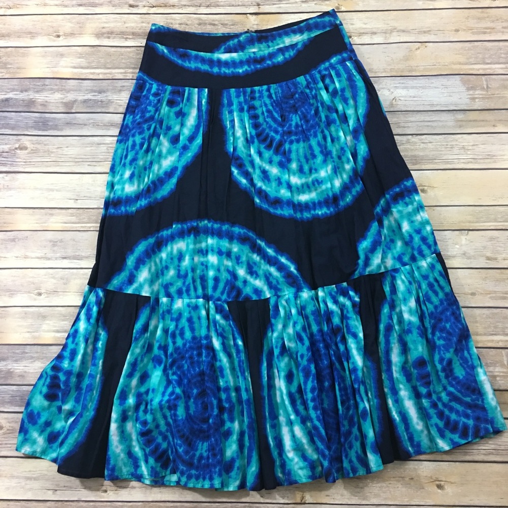 Jones New York tie died full skirt